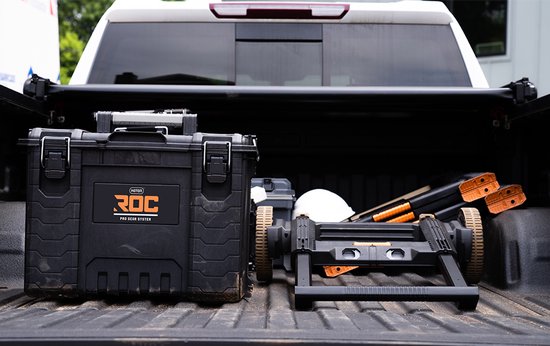 Keter ROC Pro Gear Heay Duty Medio organizador, 25 años de garantía, contenedores extraíbles