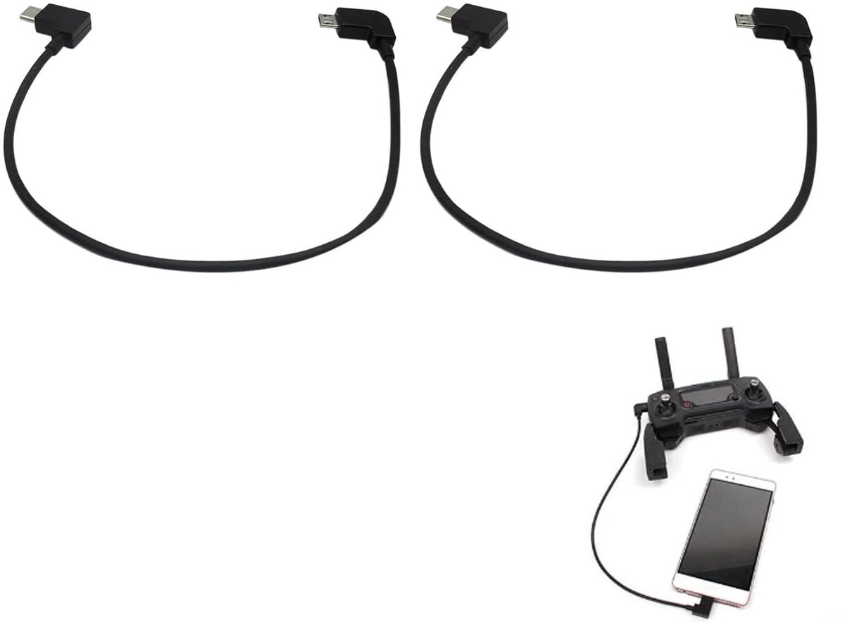 Geschikt voor DJI Mavic PRO AIR Drone-afstandsbediening naar Type-C USB-telefoonkabel (2-pack) – foto 5