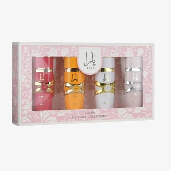 Set découverte Lattafa Yara | Eau de Parfum | 4 x 25 ml
