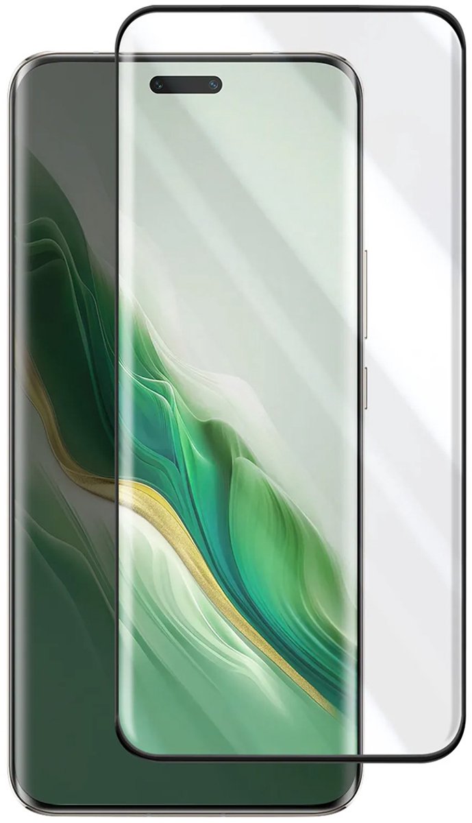 MYWAY, Screen Protector voor Honor Magic 6 Pro in 3D ongecoat gehard glas, Transparant