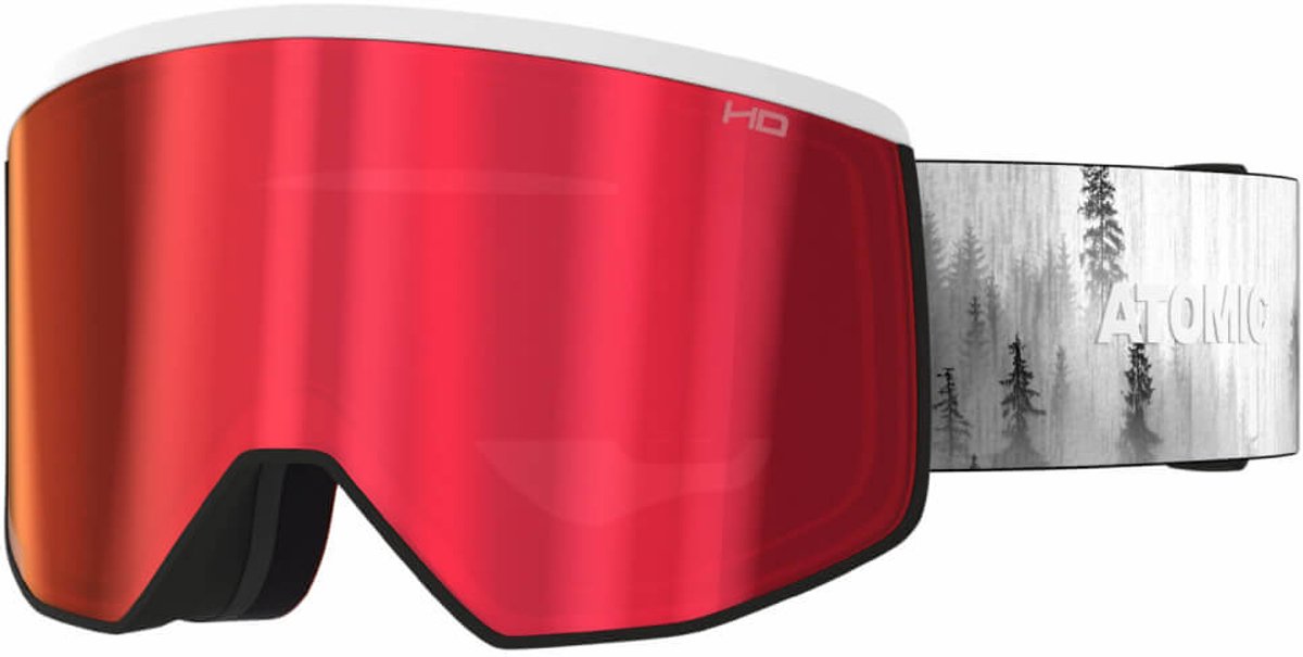 Atomic Four Pro HD Maverick OTG Skibril Categorie 3 Rood