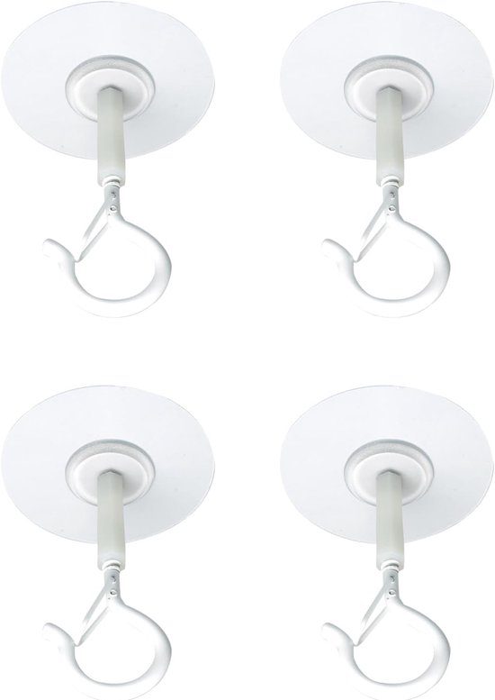 FINEASY Schroefhaken, zwart, plafondhaken, set van 75 stuks, haken om te schroeven, zwart, wandhaken om te schroeven, plafond, haken met schroefdraad, haakschroeven, haakschroeven, 6 maten, vinyl