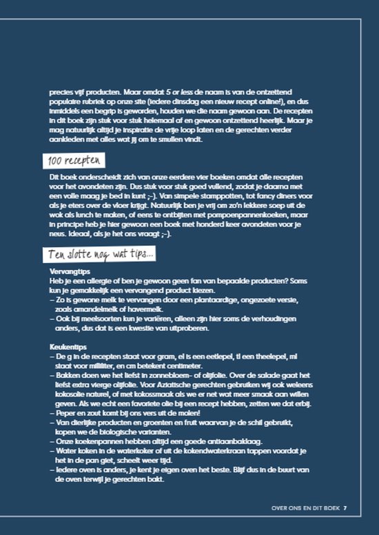 Boekomslag met tekst over recepten en tips. Titel: Chickslovefood - Het daily dinner-kookboek.