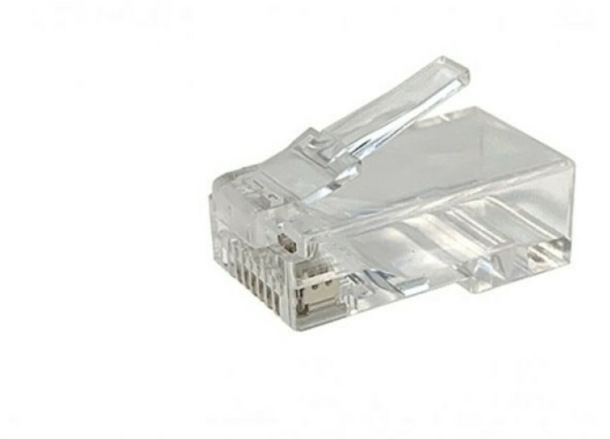 DANICOM UTP CAT6a RJ45 Connector - voor stugge kern - 10 stuks