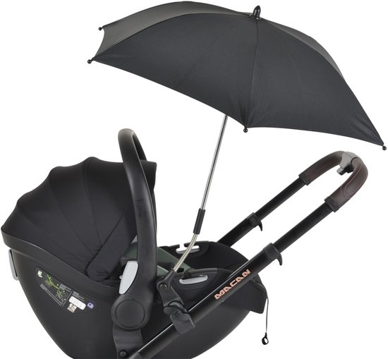 Universele Zonwering [Parasol Voor Kinderwagen] Buggy UV Bescherming 50 Met Houder Buigzame Parasol Ronde En Ovale Buizen Verstelbaar Lila 1941024150
