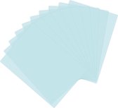 Allecto Plus - Set van 10 A4-formaat kleuren filters voor leesbladen - Verlichting & Correctie - Lichtblauw - Handig voor klaslokaal & fotostudio