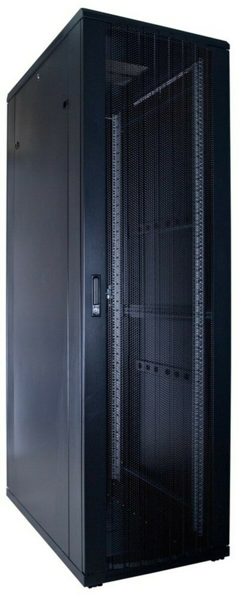 DSIT 42U serverkast met geperforeerde deur 600x1000x2000mm (BxDxH) - serverbehuizing - serverrack - 19 inch