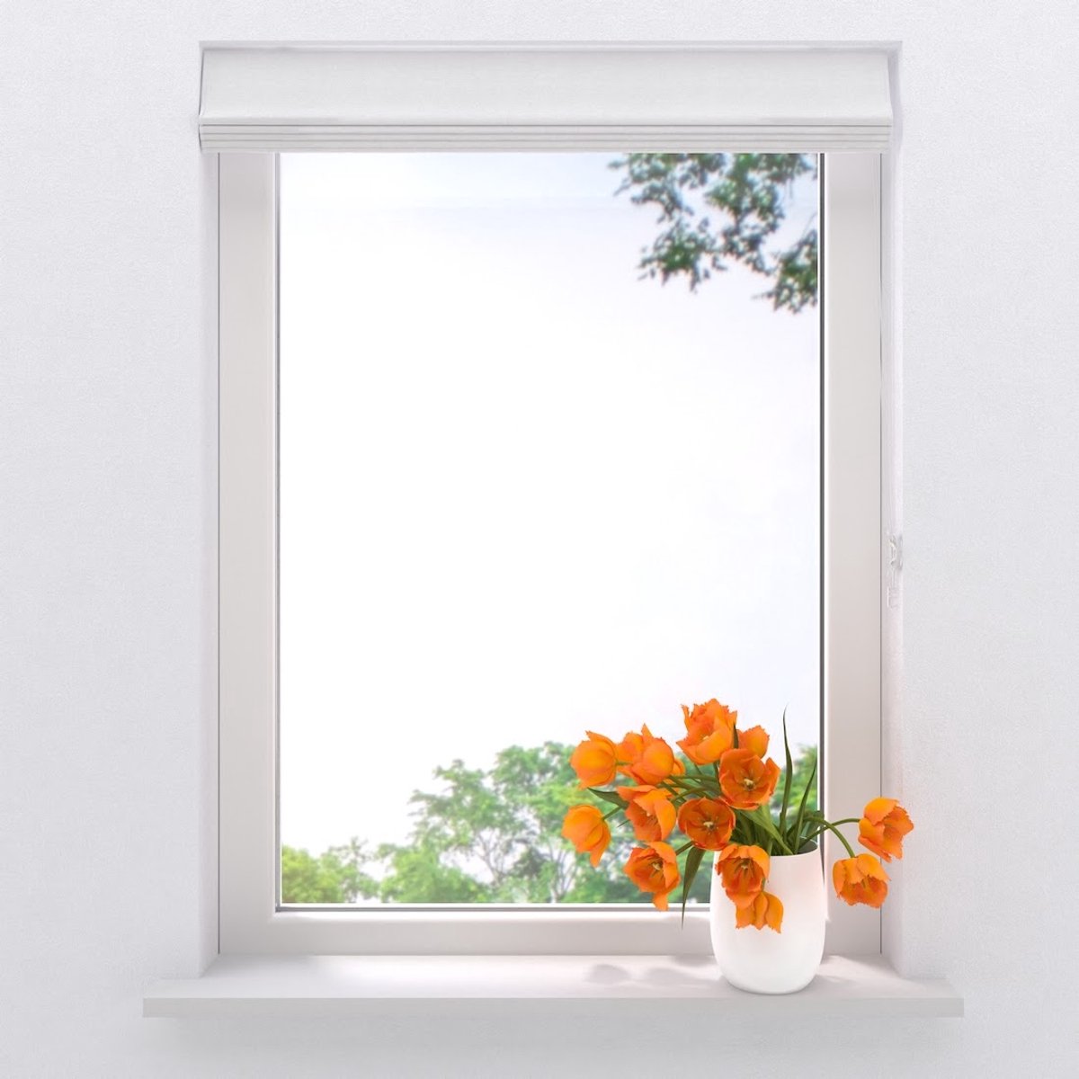 Vouwgordijn Easy Canvas - White - 60 x 180 – foto 4