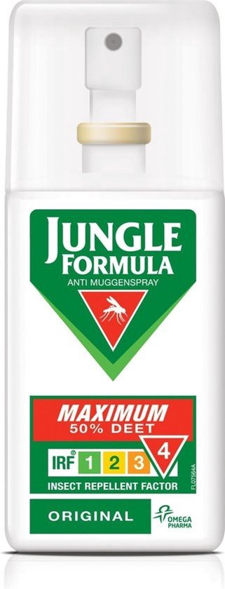 Jungle Formula Maxim Original - Muggenbescherming - 50% DEET - 75 ml