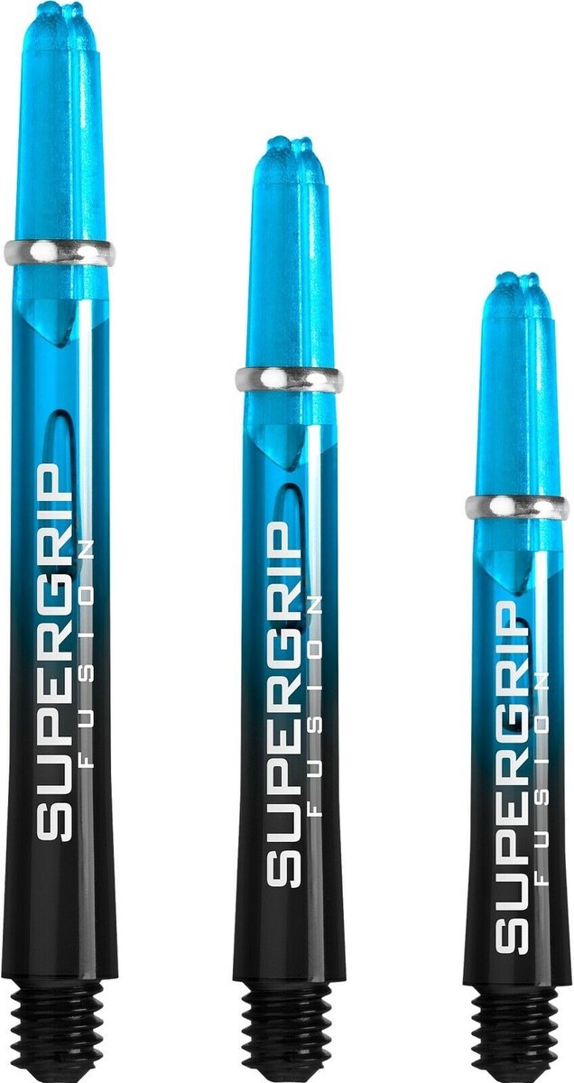 Harrows Supergrip Fusion Light Blue - Dart Shafts Medium
