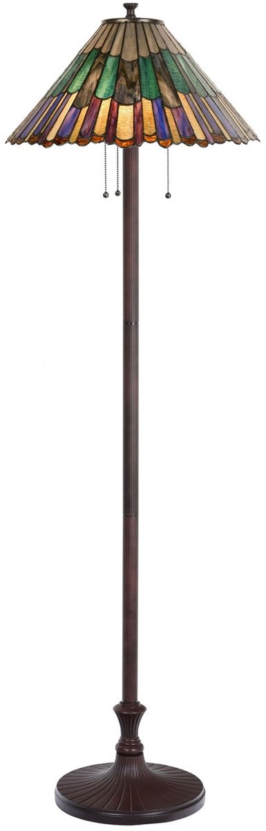 Tiffany Vloerlamp Styled Flower - Art Deco Trade