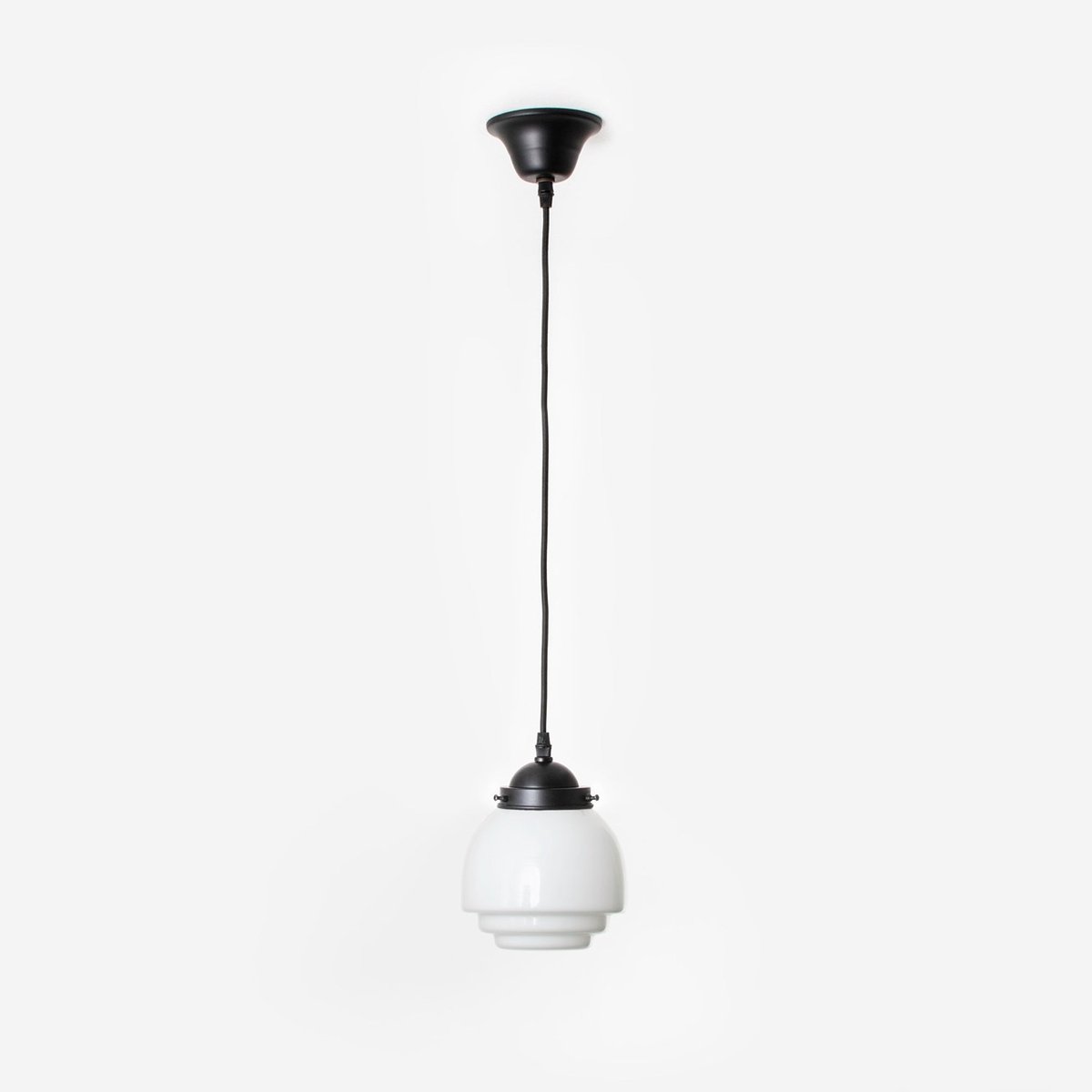 Coloured by Art Hanglamp aan snoer Gispen Vlak Moonlight - Art Deco Trade Zwart