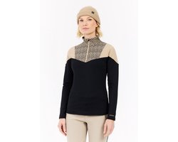 foto van Protest Prtjelisa - Skipully Dames - Lange mouwen - 1/4 rits – True Black