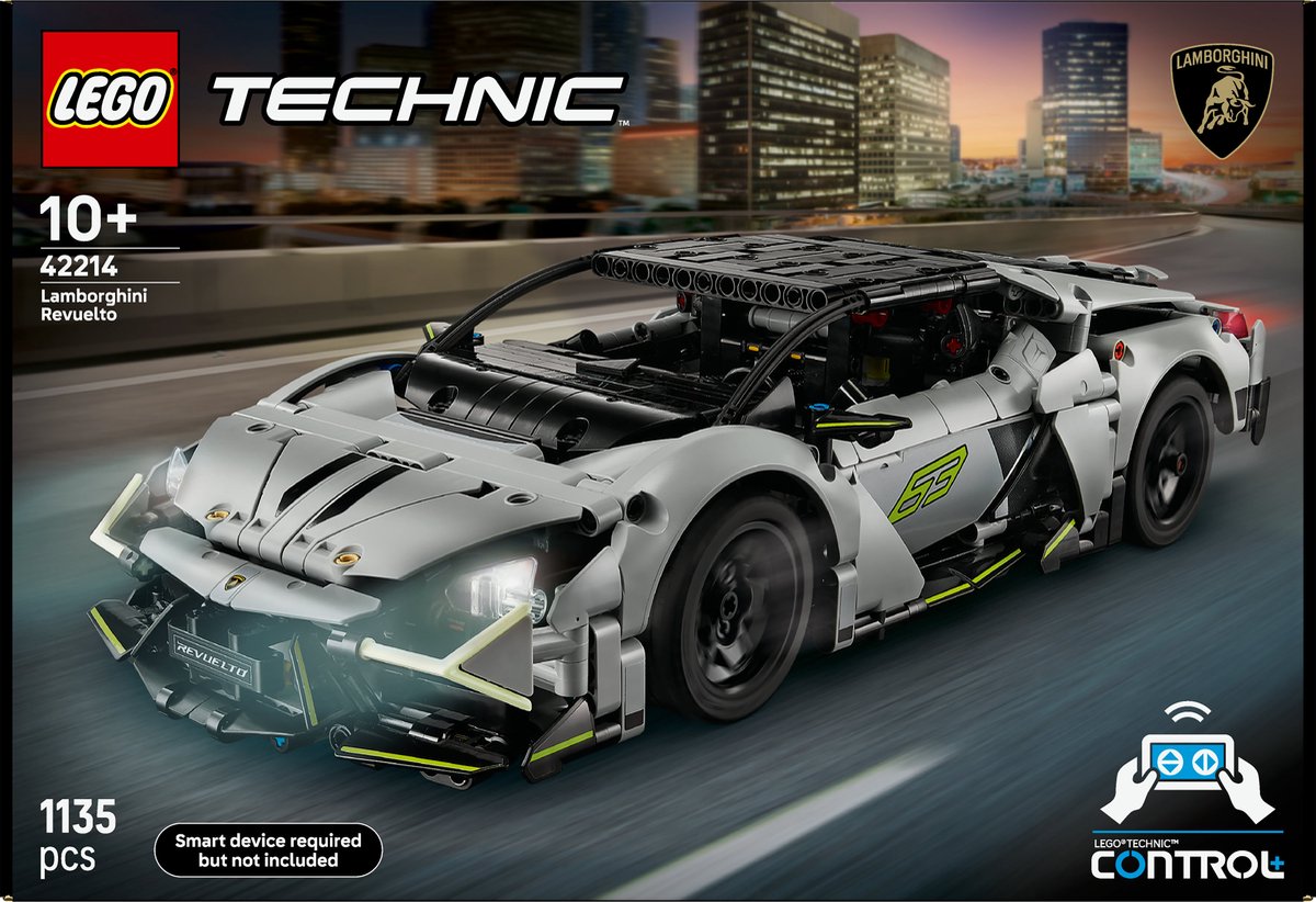 LEGO® Technic Lamborghini Revuelto Supersportwagen - 42214 — afbeelding 15