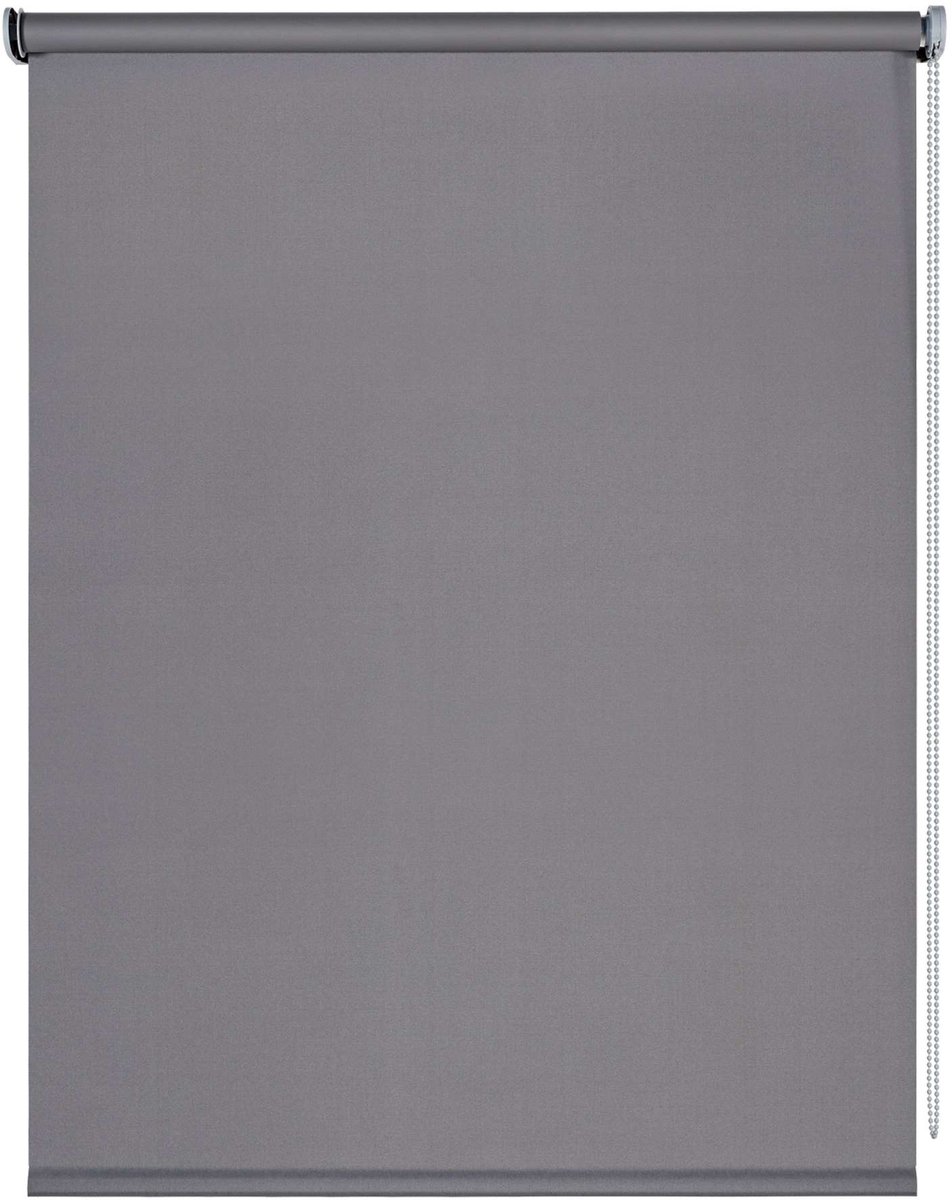 Storesdeco - Opaco Moon rolgordijn, Blackout rolgordijn donkergrijs, 45x180 cm