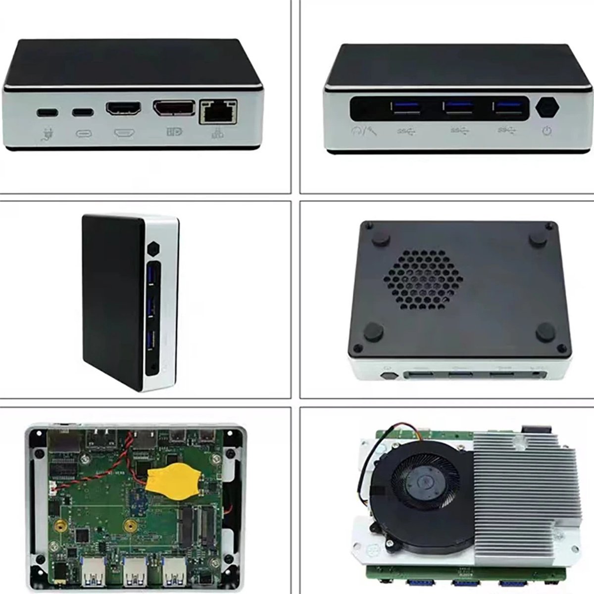 Elementkey IONX Mini – Mini PC - Desktop Computer - i7-1060NG7 – 3.8 GHz Turbo - 16GB RAM Samsung 512GB SSD - Windows 11 PRO - Intel Iris Plus Graphics – 8 Cores 4 Threads - Bluetooth 4.2 thumbnail 5