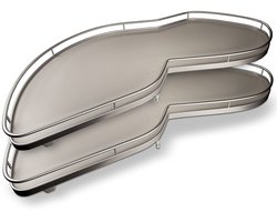 Kesseböhmer LeMans II Hoekkast beslag rechts 450 mm