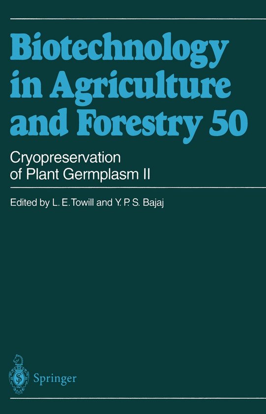 Cryopreservation of Plant Germplasm 2 - cover