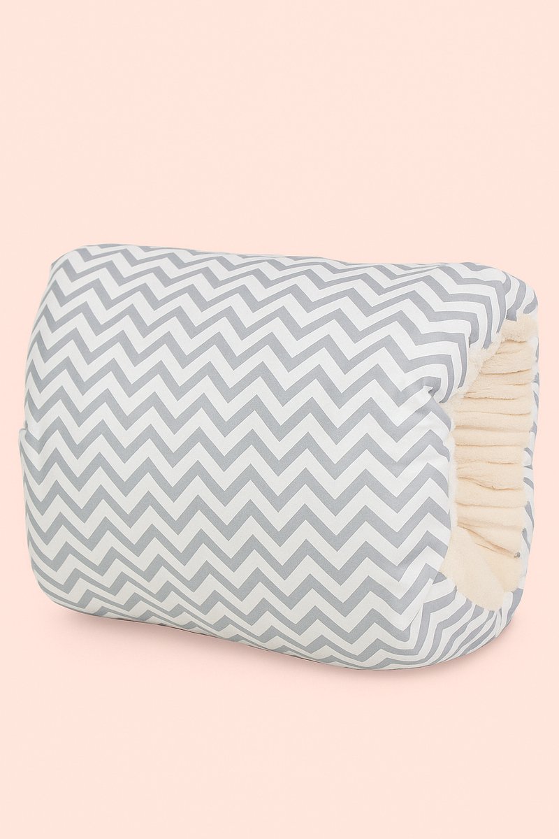BOECK - Voedingskussen arm - Zacht Borstvoedingskussen – Comfortabel Armkussen voor Mama & Baby - Kraamcadeau - Unisex - Voedingskussen