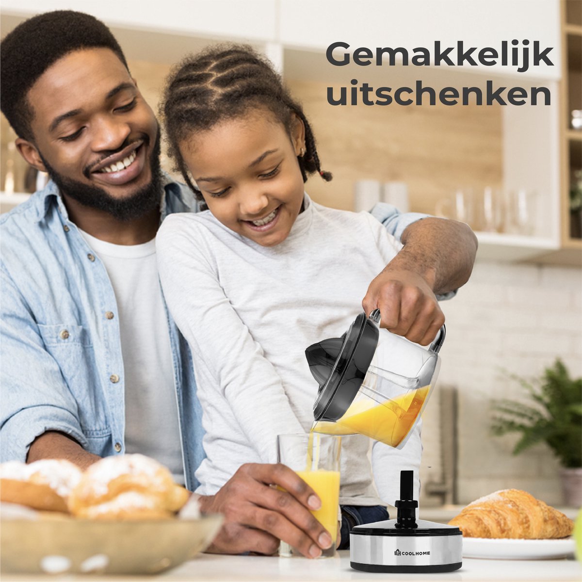 Coolhome CP24 Citruspers - Sinaasappelpers met Aromadeksel thumbnail 4