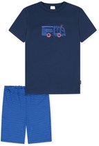 Pyjama Garçon Schiesser – 100% Coton – Taille 8-9 Ans – Gris Charbon – NEUF Avec étiquettes