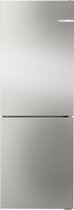 Bol.com Bosch KGN33NSDB - Serie 2 - Koel-vriescombinatie - 175.4 x 61.4 cm - Total No Frost - Zilver- Energielabel D aanbieding