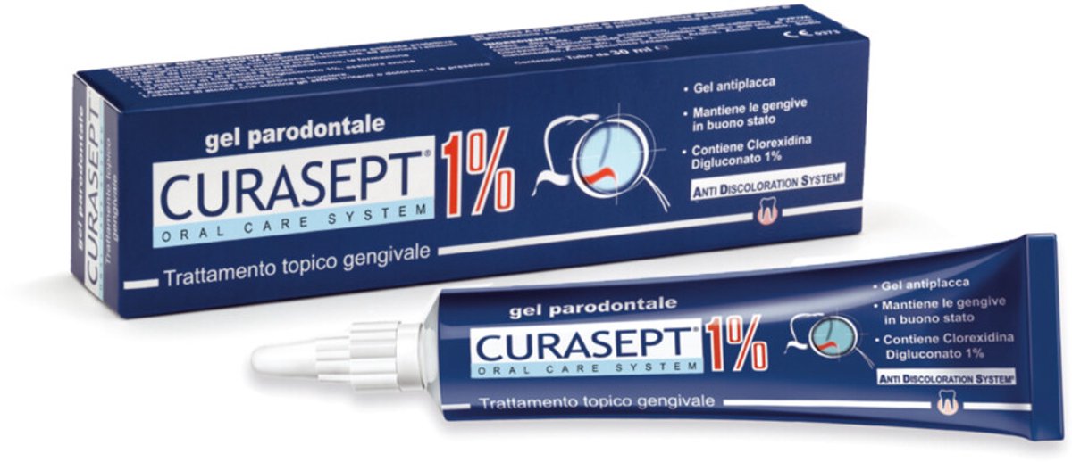 Curasept Parodontaal Gel 1% CHX - 3 x 30 ml - Voordeelverpakking