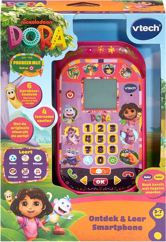 VTech - Dora smarthphone - Dora the Explorer van Vtech — afbeelding 3