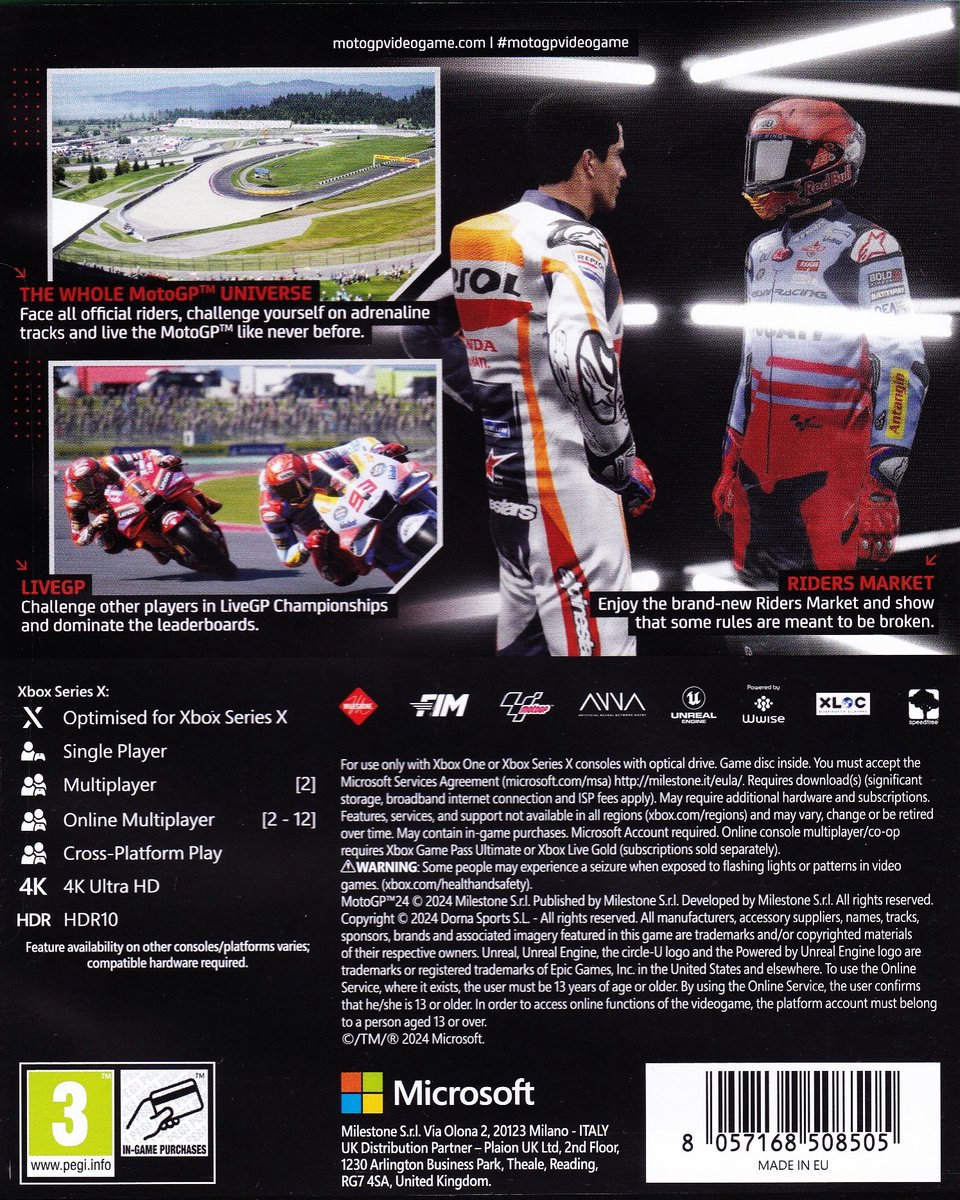 MotoGP 24 Xbox One Xbox Series X