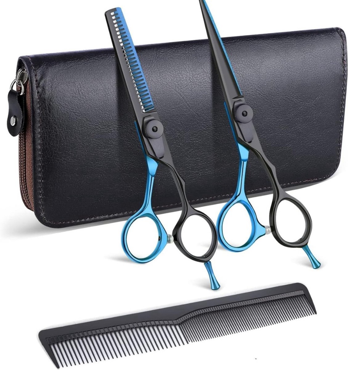 Thuys – Kappersset – Set Voor Mannen En Vrouwen – 22 x 9 x 3cm – Blauw