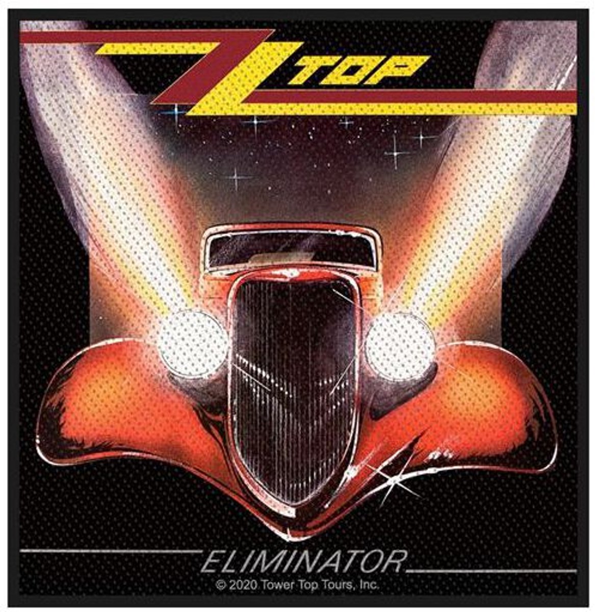 ZZ Top Eliminator Unisex Patch - meerkleurig - Standard