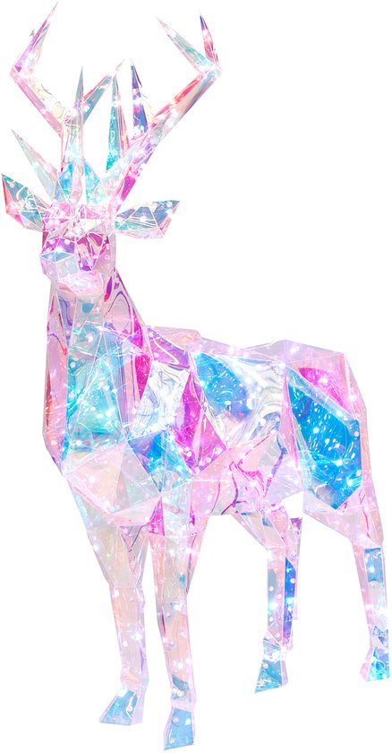 BELIANI POLARIS - Décoration LED - Multicolore - Matière synthétique