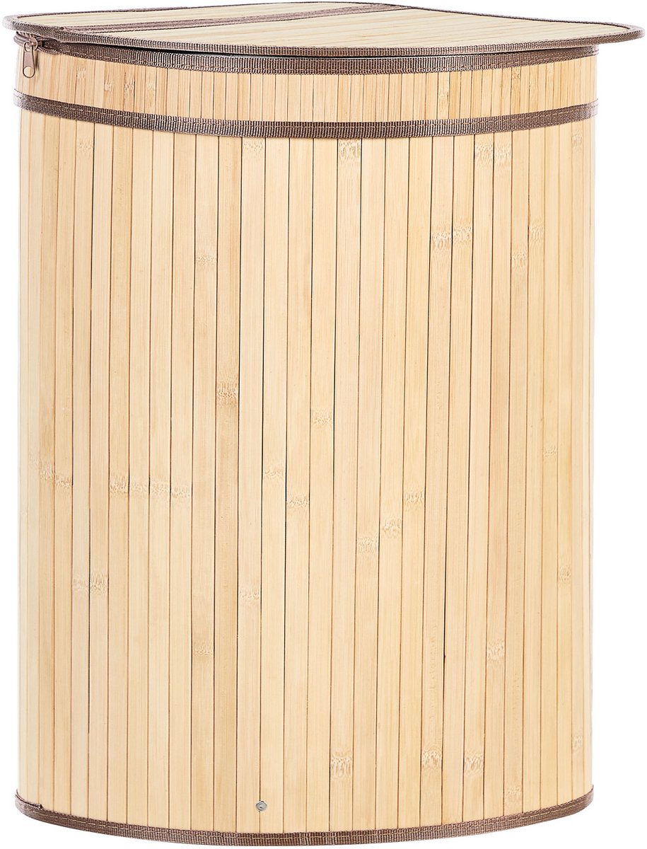 Goedkoopste Mand BADULLA Bamboehout Lichtbruin