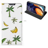 Geschikt voor Samsung Galaxy A60 Smart Cover Banana Tree