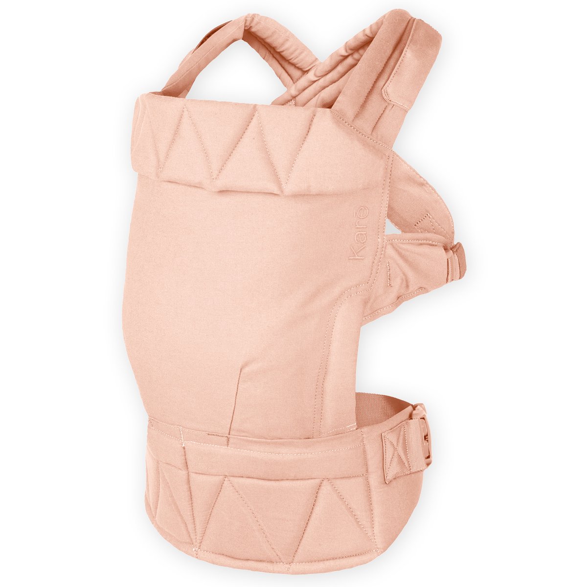 Karē Draagzak - Draagzak Baby - Buikdrager tot 20 kg - Ergonomische Rugdrager - Blush