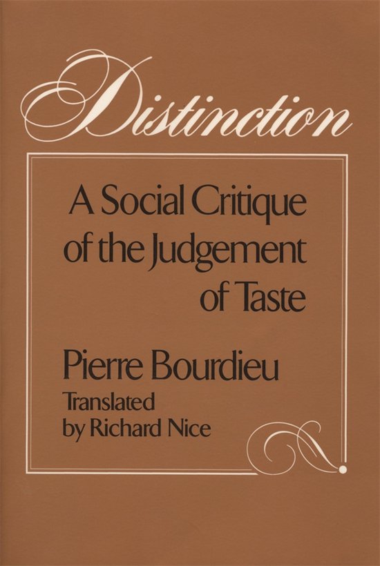 Distinction - cover