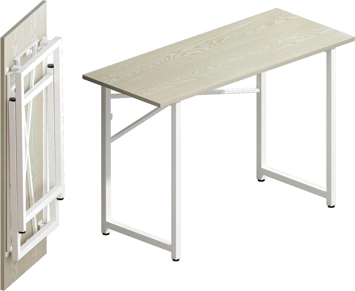 JGS Premium - Inklapbaar Computerbureau 120 cm voor Thuiskantoor en Gaming
