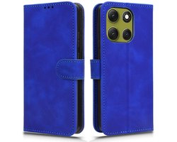 Coverup Hoesje - Geschikt voor Motorola Moto G86 Power Hoesje - Coverup Book Case - Blauw