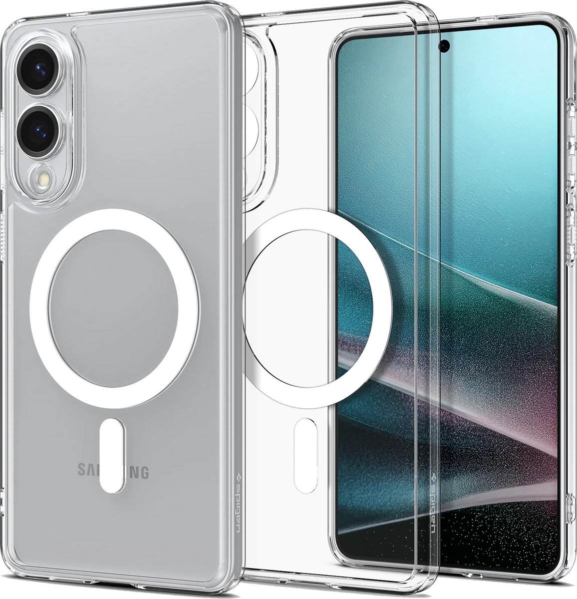 Spigen Case Ultra Hybride Mag Met Magsafe Voor Samsung Galaxy S25 Edge