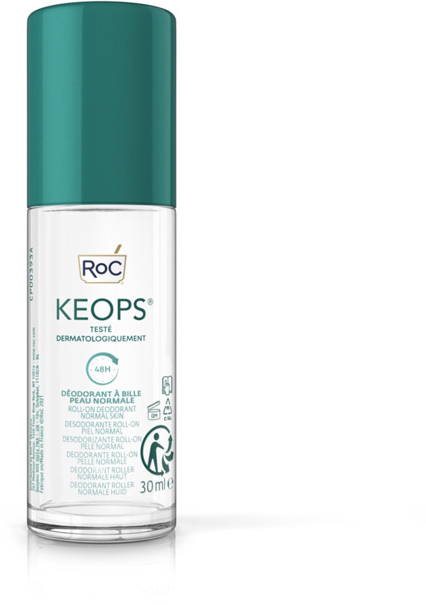 Goedkoopste 3x RoC Keops Deodorant Roller 30 ml