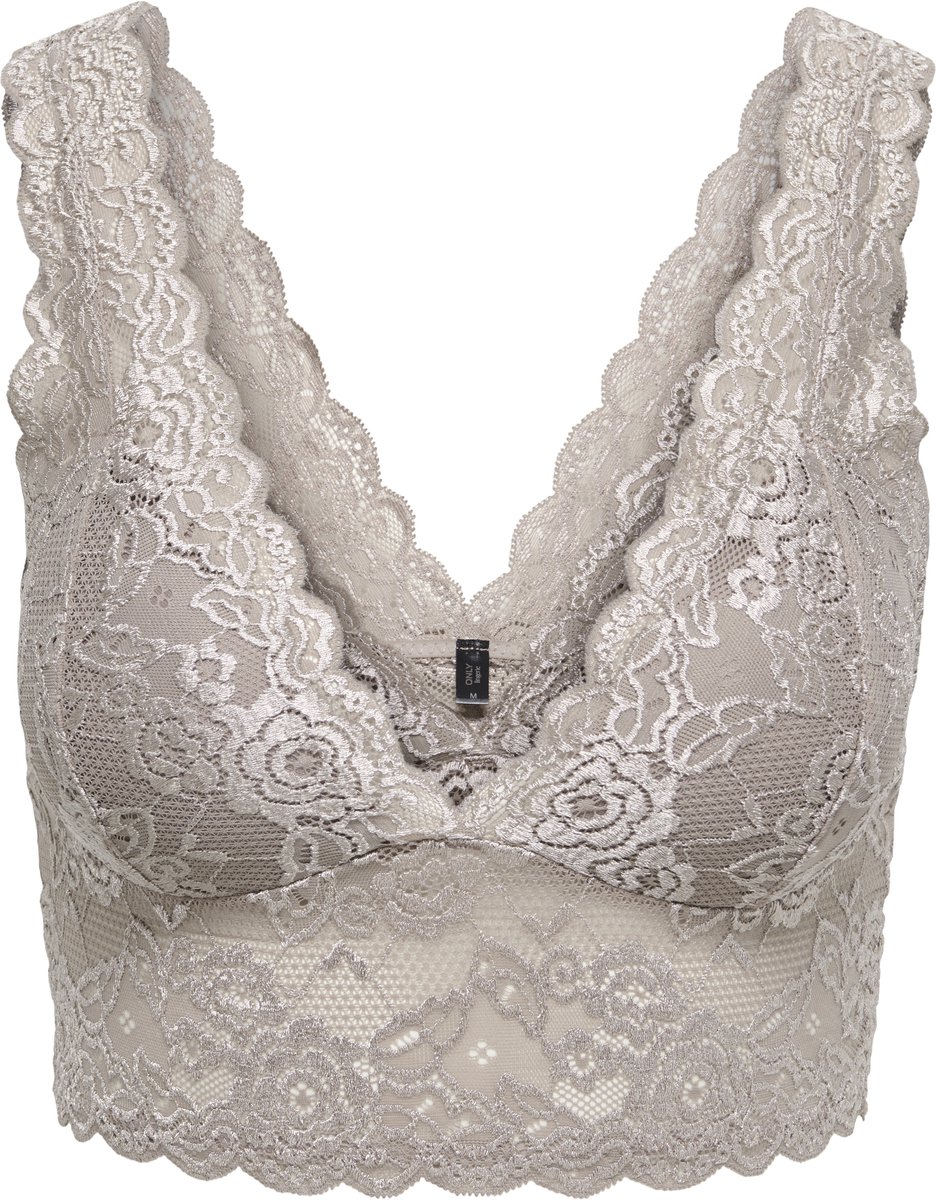 ONLY dames bralette kant chloe beige II