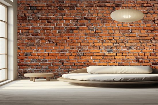 Naadloos behang Fotobehang - Urban Brick Wall Charm - 250x300 centimeter