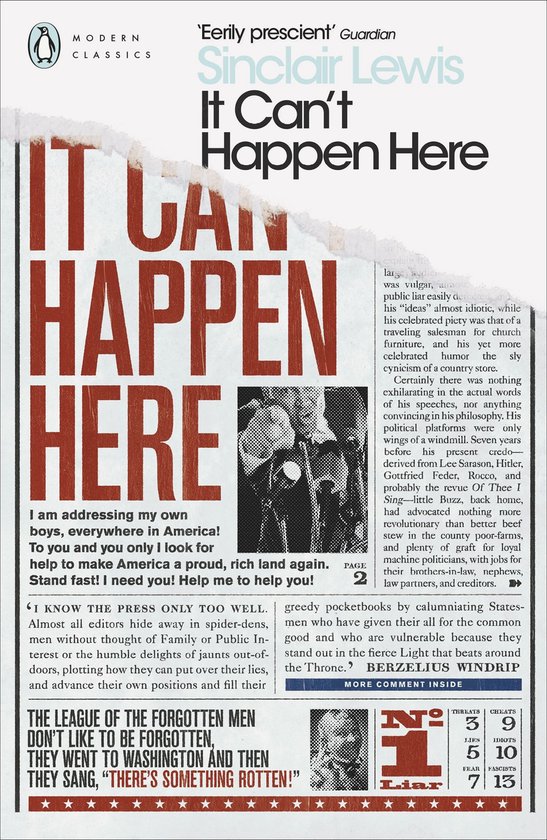 Penguin Modern Classics - It Can't Happen Here - cover