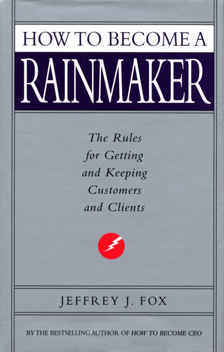 Omslag van How to Become a Rainmaker