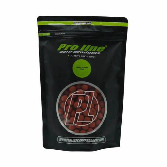 Pro Line Garlic Robin Red - Boilies - 15 mm - 1 kg van Pro Line — afbeelding 2