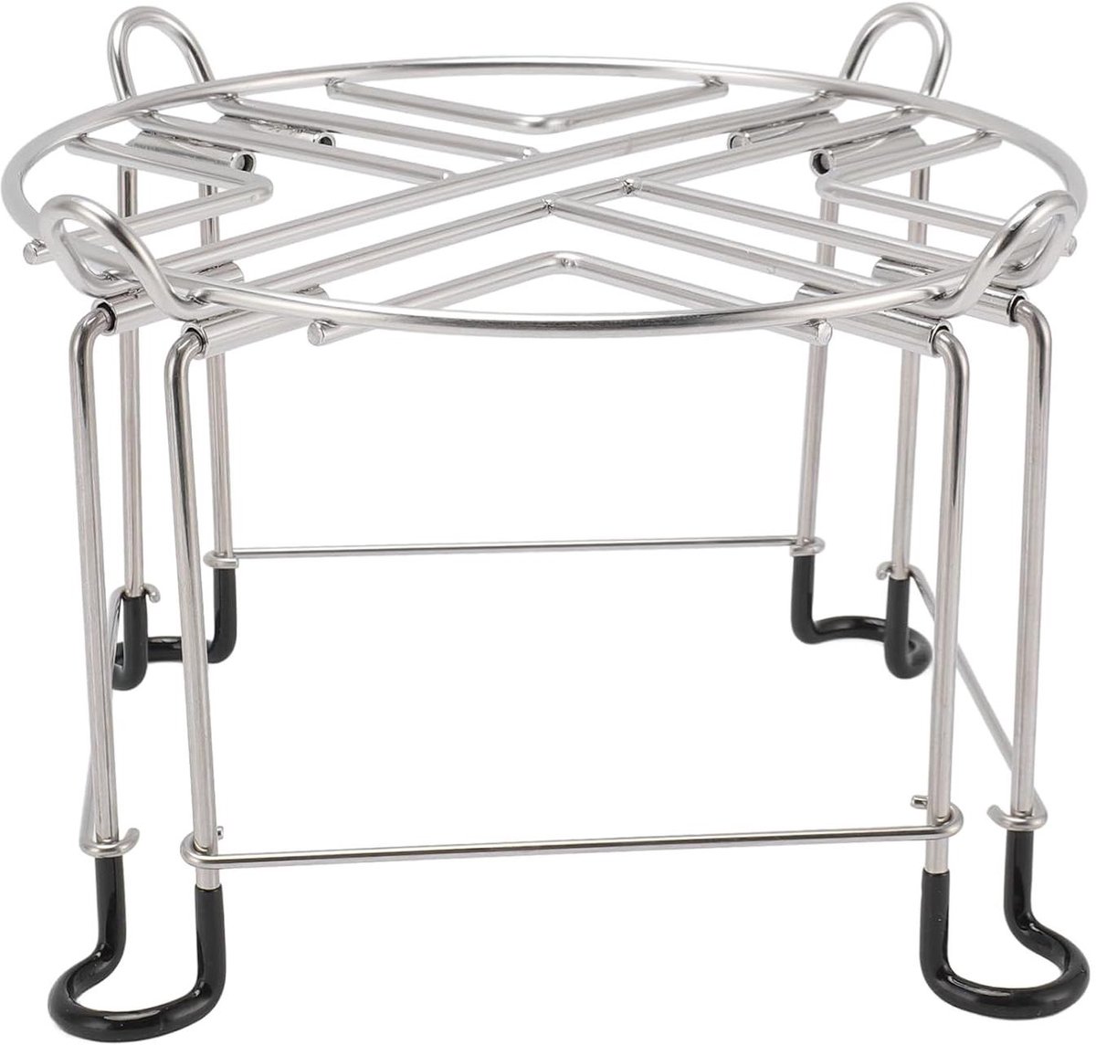 Allecto Plus - Roestvrijstalen Waterfilterstandaard voor aanrecht Berkey Big 9 Inch Diameter Draagbare standaard met antislipvoeten