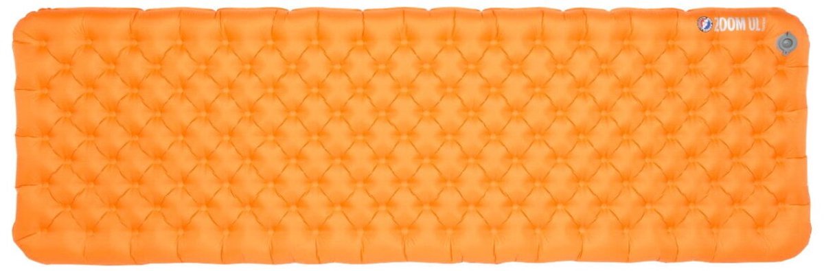 "Big Agnes Zoom UL Insulated Slaapmat - Oranje Regular - 20"" x 72"""