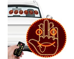 Allecto Plus - Vingerlicht met 14 modi en afstandsbediening voor handgebaren - Grappige accessoires voor feesten of evenementen