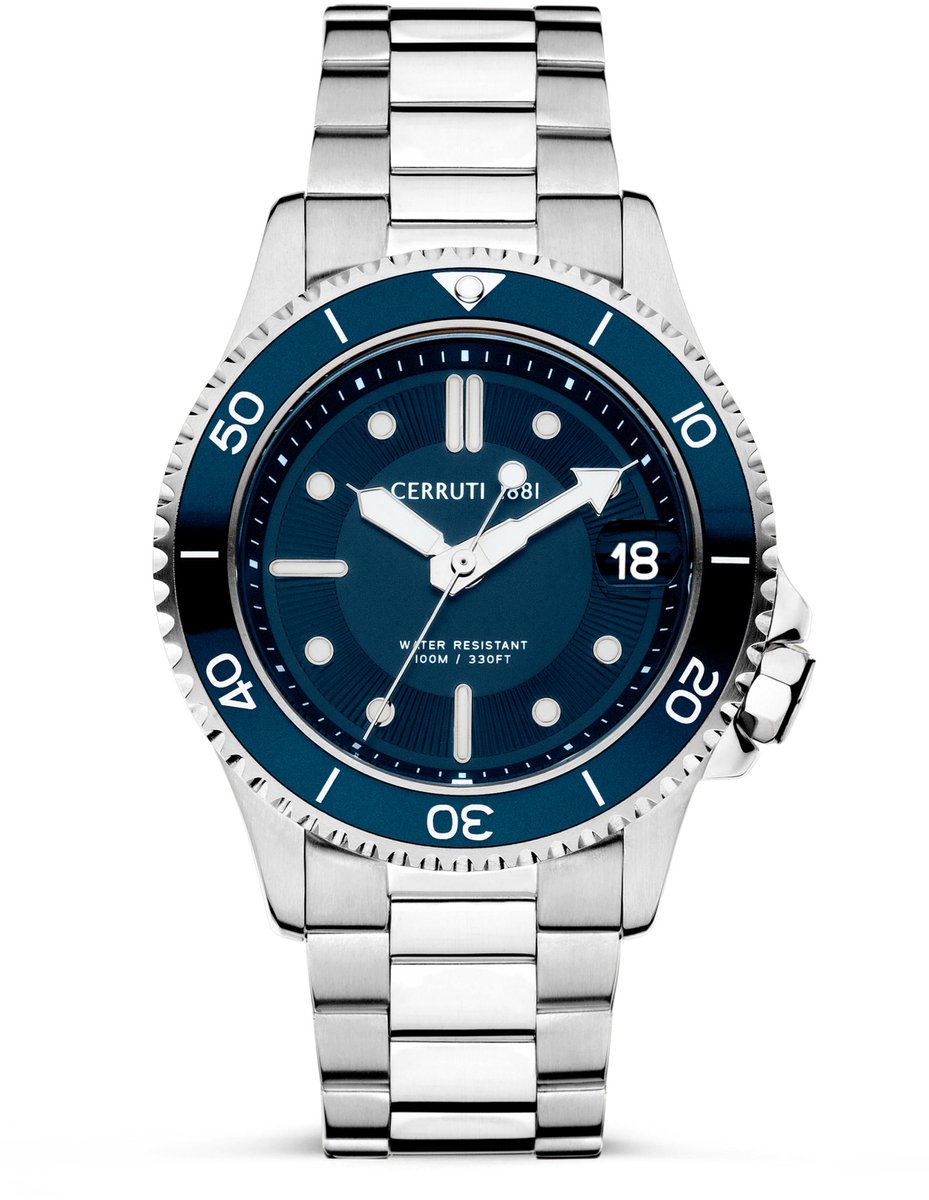 Datum horloge Pesaro Blue