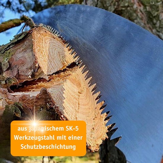 RFWR® Takkenzaag met telescopische steel - Hoogwaardige tuinzaag voor het snoeien van takken en bomen van RFWR — afbeelding 4